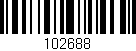 Código de barras (EAN, GTIN, SKU, ISBN): '102688'