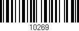 Código de barras (EAN, GTIN, SKU, ISBN): '10269'