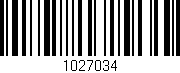 Código de barras (EAN, GTIN, SKU, ISBN): '1027034'