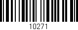Código de barras (EAN, GTIN, SKU, ISBN): '10271'