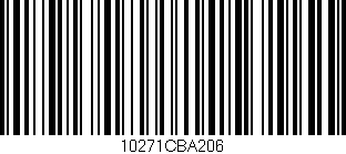Código de barras (EAN, GTIN, SKU, ISBN): '10271CBA206'