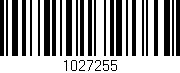Código de barras (EAN, GTIN, SKU, ISBN): '1027255'