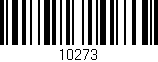 Código de barras (EAN, GTIN, SKU, ISBN): '10273'