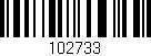 Código de barras (EAN, GTIN, SKU, ISBN): '102733'