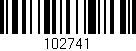 Código de barras (EAN, GTIN, SKU, ISBN): '102741'