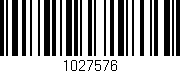 Código de barras (EAN, GTIN, SKU, ISBN): '1027576'