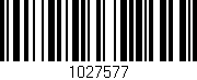 Código de barras (EAN, GTIN, SKU, ISBN): '1027577'