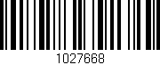 Código de barras (EAN, GTIN, SKU, ISBN): '1027668'