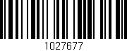 Código de barras (EAN, GTIN, SKU, ISBN): '1027677'