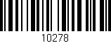 Código de barras (EAN, GTIN, SKU, ISBN): '10278'