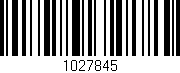 Código de barras (EAN, GTIN, SKU, ISBN): '1027845'