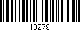Código de barras (EAN, GTIN, SKU, ISBN): '10279'