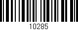 Código de barras (EAN, GTIN, SKU, ISBN): '10285'
