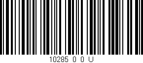 Código de barras (EAN, GTIN, SKU, ISBN): '10285_0_0_U'