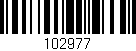 Código de barras (EAN, GTIN, SKU, ISBN): '102977'
