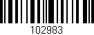 Código de barras (EAN, GTIN, SKU, ISBN): '102983'