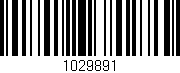 Código de barras (EAN, GTIN, SKU, ISBN): '1029891'