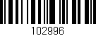 Código de barras (EAN, GTIN, SKU, ISBN): '102996'