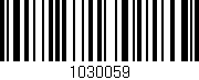 Código de barras (EAN, GTIN, SKU, ISBN): '1030059'