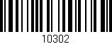 Código de barras (EAN, GTIN, SKU, ISBN): '10302'