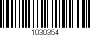 Código de barras (EAN, GTIN, SKU, ISBN): '1030354'