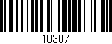 Código de barras (EAN, GTIN, SKU, ISBN): '10307'