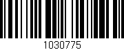 Código de barras (EAN, GTIN, SKU, ISBN): '1030775'