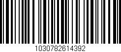 Código de barras (EAN, GTIN, SKU, ISBN): '1030782614392'