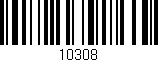 Código de barras (EAN, GTIN, SKU, ISBN): '10308'