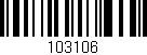 Código de barras (EAN, GTIN, SKU, ISBN): '103106'