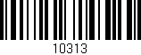 Código de barras (EAN, GTIN, SKU, ISBN): '10313'