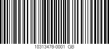 Código de barras (EAN, GTIN, SKU, ISBN): '10313478-0001_GB'