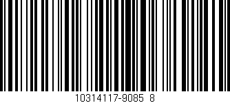 Código de barras (EAN, GTIN, SKU, ISBN): '10314117-9085_8'