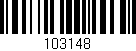 Código de barras (EAN, GTIN, SKU, ISBN): '103148'