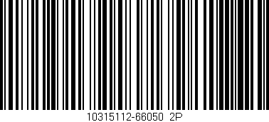 Código de barras (EAN, GTIN, SKU, ISBN): '10315112-66050_2P'