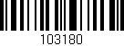 Código de barras (EAN, GTIN, SKU, ISBN): '103180'