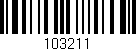 Código de barras (EAN, GTIN, SKU, ISBN): '103211'