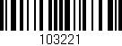 Código de barras (EAN, GTIN, SKU, ISBN): '103221'