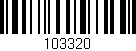 Código de barras (EAN, GTIN, SKU, ISBN): '103320'
