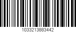 Código de barras (EAN, GTIN, SKU, ISBN): '1033213883442'