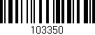 Código de barras (EAN, GTIN, SKU, ISBN): '103350'