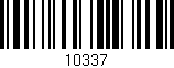 Código de barras (EAN, GTIN, SKU, ISBN): '10337'