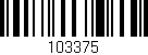 Código de barras (EAN, GTIN, SKU, ISBN): '103375'