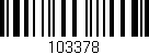 Código de barras (EAN, GTIN, SKU, ISBN): '103378'