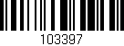 Código de barras (EAN, GTIN, SKU, ISBN): '103397'