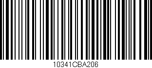 Código de barras (EAN, GTIN, SKU, ISBN): '10341CBA206'