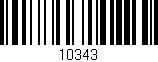 Código de barras (EAN, GTIN, SKU, ISBN): '10343'