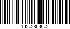 Código de barras (EAN, GTIN, SKU, ISBN): '10343603943'