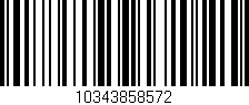 Código de barras (EAN, GTIN, SKU, ISBN): '10343858572'