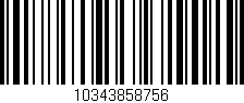Código de barras (EAN, GTIN, SKU, ISBN): '10343858756'